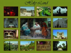Christian Poster Holy Land