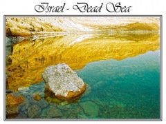 Israel Poster Dead Sea